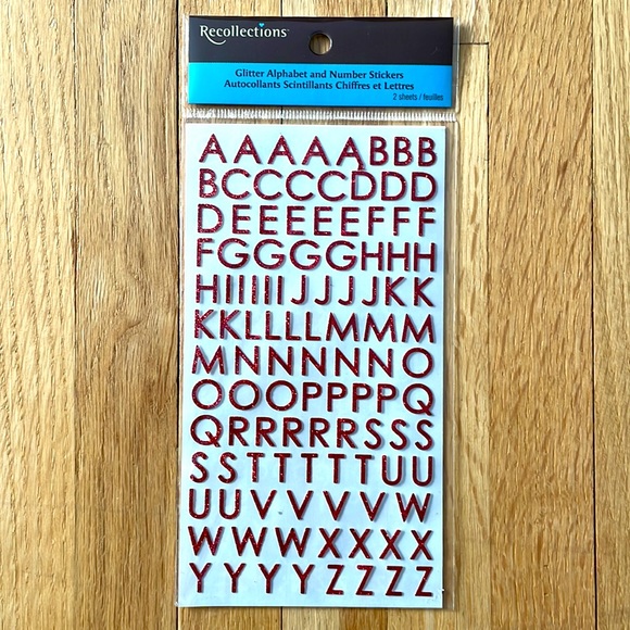 Paper Crafting Scrapbooking Lot of 1000+ Alphabet Stickers - Making Memories - Picture 8 of 11